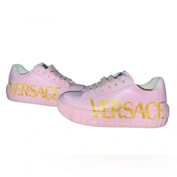 Versace kids logo sneaker
